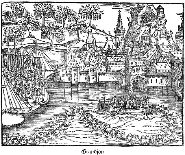 Siege and execution of the garrison at Grandson