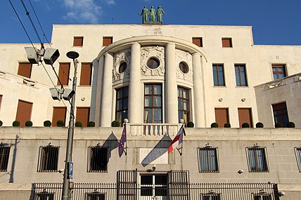 Embassy of France, Belgrade, Serbia, by Roger-Henri Expert with Josif Najman as assistant, designed in 1926, built in 1939