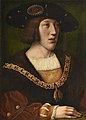 Carlos de Habsburgo, o imperador Carlos V da Alemanha e rei Carlos I da Espanha, ainda jovem