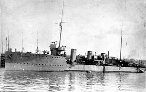 艦隊水雷艇「ベスポコーイヌイ」（1915年）。