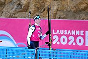 Deutsch: Biathlon bei den Olympischen Winter-Jugendspielen 2020 in Lausanne; Tag 2, 11. Januar 2020; Einzel männlich English: Biathlonl at the 2020 Winter Youth Olympics in Lausanne at 11 January 2020 – Individual men