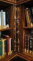 Biblioteca marucelliana, sala di consultazione, scaffalatura del xvii secolo riadattata dalla bibl. palatina di palazzo pitti, 06.jpg