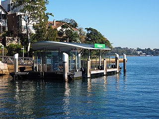 <span class="mw-page-title-main">Birchgrove ferry wharf</span> Sydney Ferries ferry wharf