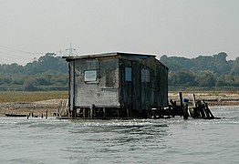 Poste d'observation des oiseaux marins.