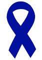 Blue awareness ribbon small icon.svg