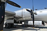 A Boeing B-29, named "FIFI". Owned by the Commerative Air Force.