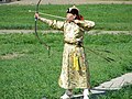 Bogenschiessen beim Naadam Festival 2006-07