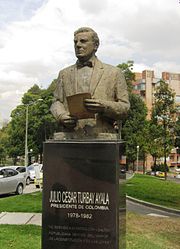 Bogotá Busto de Julio César Turbay.JPG