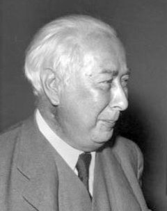 Theodor Heuss, first chairman of the FDP and first President of West Germany
