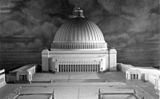 Maqueta para el Volkshalle en Germania, de Albert Speer (1939)