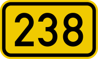 File:Bundesstraße 238 number.svg