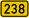 Bundesstraße 238 number.svg