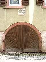 Coat of arms stone