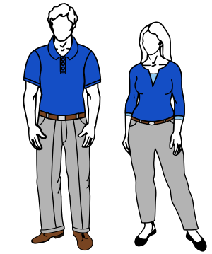 Business casual male & female.svg