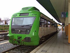 Triebwagen in Badajoz