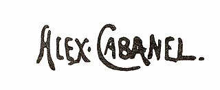signature d'Alexandre Cabanel