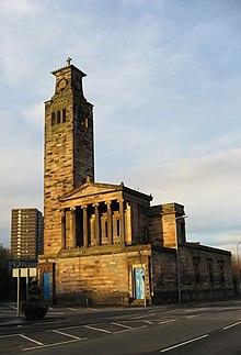 High-profile buildings on the register include Alexander 'Greek' Thomson's Caledonia Road Church in Glasgow CaledoniaRoadChurch.jpg