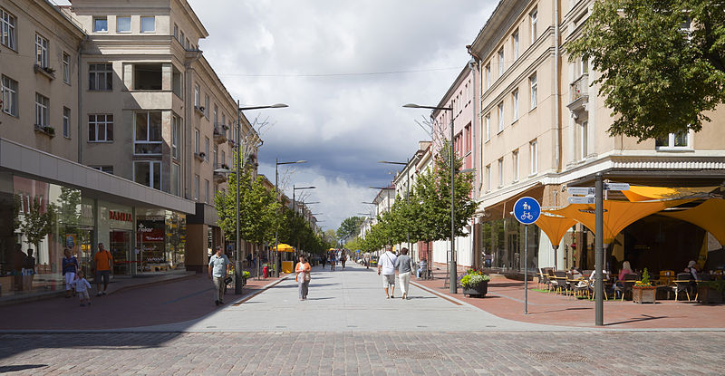 File:Calle Vilnius, Siauliai, Lituania, 2012-08-09, DD 01.JPG