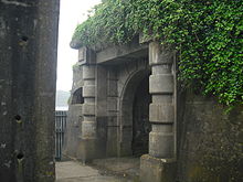 Gateway from pier area to lower courtyard CamdenFortMeagherCorkLowerSeafrontGateway.JPG