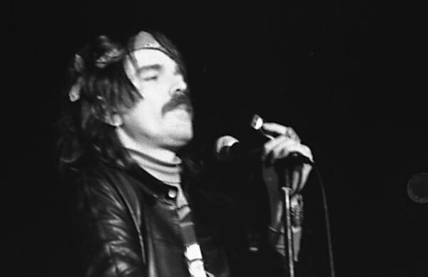 Beefheart performing at Convocation Hall, Toronto, in 1974.