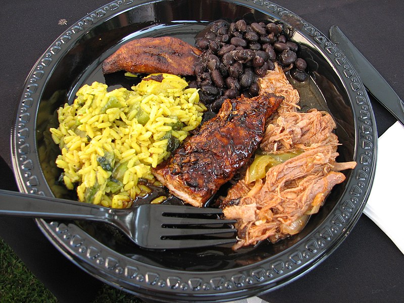 File:Caribbean dinner plate.jpg