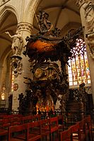 Púlpito barroco de Hendrik Frans Verbruggen