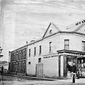 Charles Birks drapery store NE corner Rundle Street and Stephens Place c. 1872