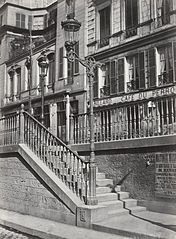 Escalier du boulevard Saint-Martin, 1878