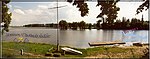 Chełmża See-Ufer anno Juni 2001 (Dia-Montage Panorama)