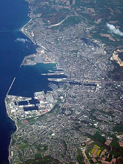 Skyline of Cherbourg-Octeville