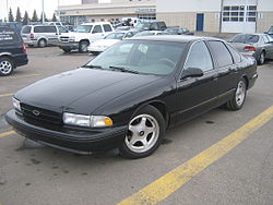 Chevrolet Impala SS (модельный год 1995–1996)