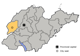 Liaocheng - Carte