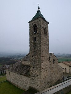 A ilesia romanica de Sant Bicién de Malla