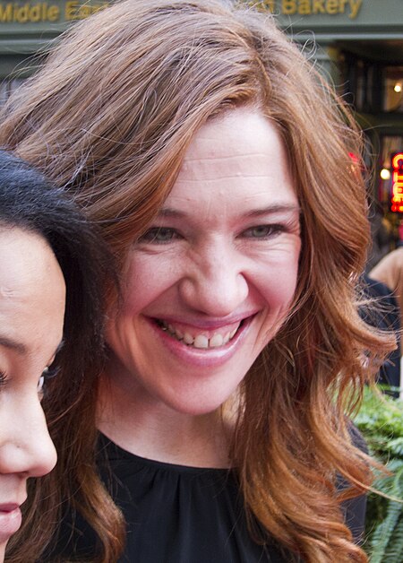 Clara Hughes on Walk of Fame 2.jpg