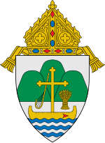Coat of arms of the Diocese of La Crosse.svg
