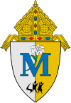 Coat of arms of the Diocese of Libmanan.svg