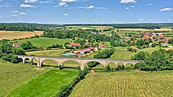 Skyline of Cognières