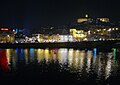 Mondego i Coimbra om kvelden