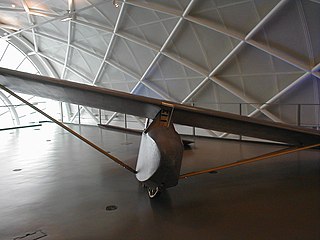 Réplica del planeador en el Imperial War Museum.