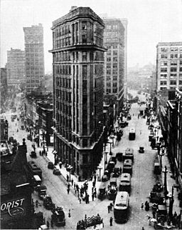 Collier's 1921 Georgia - Atlanta (Flatiron Building)