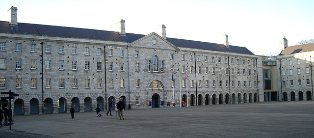 Main courtyard of Collins Barracks