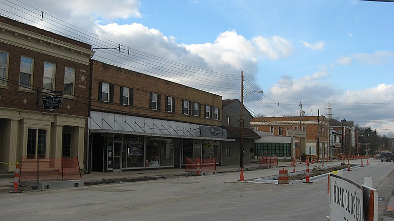 File:Construction on Riverside in downtown Batavia.jpg