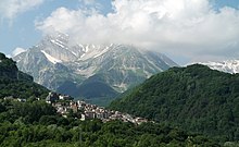 Corno grande e Pietracamela, Gran Sasso, Province of Teramo, Abruzzo, Italy - panoramio.jpg
