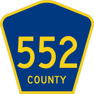 <span class="mw-page-title-main">County Route 552 (New Jersey)</span>