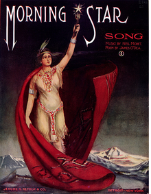 Cover of "Morning Star" sheet music by Neil Moret.png