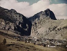 Creede in 1942, photo by Andreas Feininger