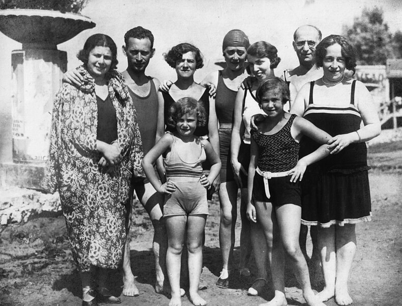 File:Csoportkép, Siófok, strand. 1929 - Fortepan 28763.jpg