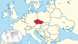 Czech Republic in its region.svg