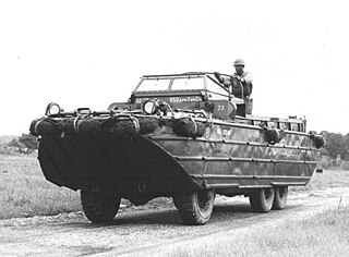 DUKW Type of Amphibious transport