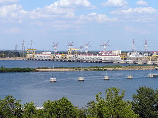 Iron Gate II Hydroelectric Power Station Dam in Bor District, Serbia